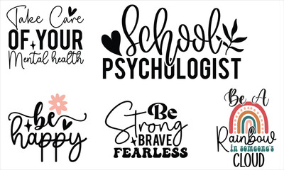 Mental Health SVG Bundle