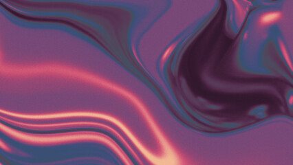 Obraz premium Abstract retro color holographic blurred grainy gradient banner background with noise textured 