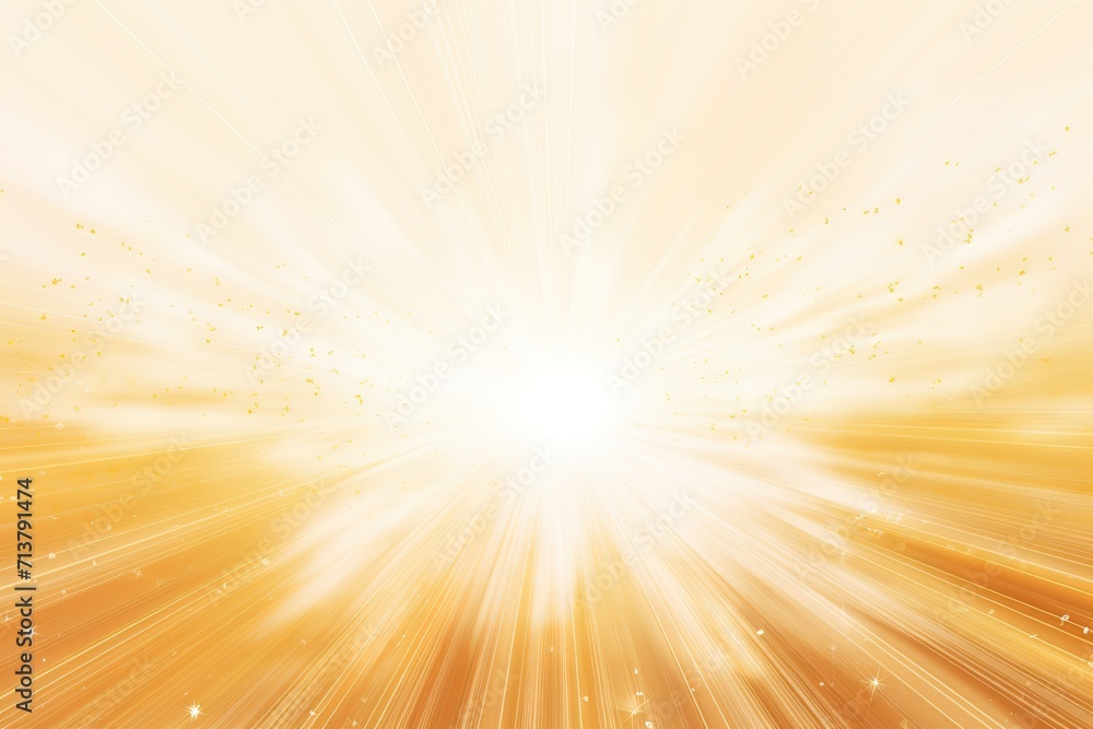 Poster golden sparkling background with intense glowing sparkles and glitter generative ai