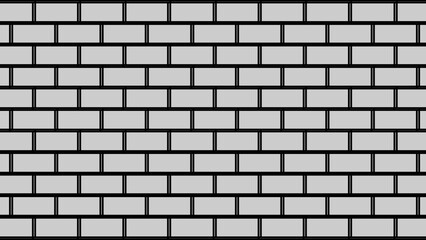 Grey brick wall as background