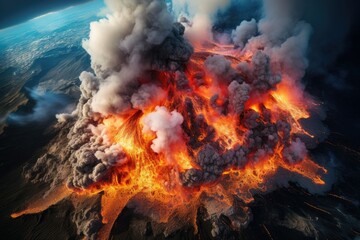 volcanic eruption 