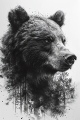 Bear Emerging from the Wilderness
