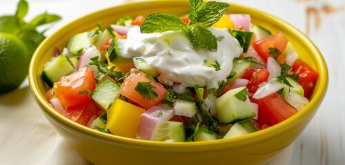 salad with feta cheese