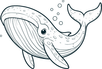 illustration of a whale