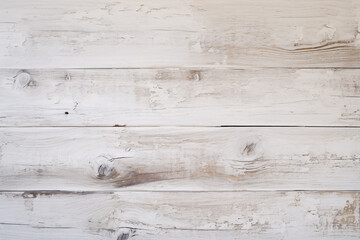 Naklejka premium Wooden background with cream colored horizontal planks