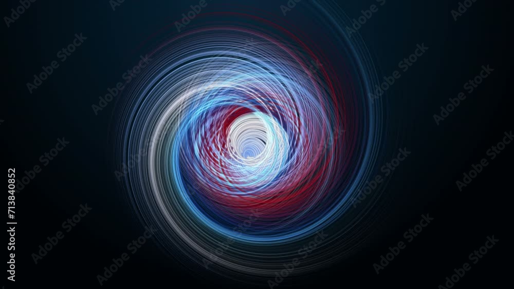 Poster futuristic video animation with stripe wave object in slow motion, 4096x2304 loop 4k