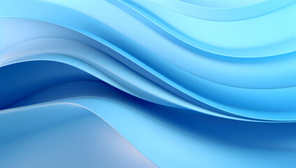 Abstract blue background. Seamless abstract blue texture background featuring elegant swirling curves in a wave pattern, set against a bright blue fabric material background.