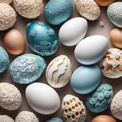 Colorful Easter eggs background Sweet colorful easter eggs background happy easter day celebration concepts