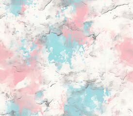 White and Pastel Acid Wash, Fabric Pattern, Seamless Pattern.