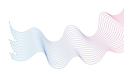 abstract wavy background