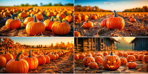 Experience the magic of Halloween in the beautiful countryside. Stroll through fields filled with colorful fall pumpkins. Choose your own pumpkin to carve and decorate for Halloween.