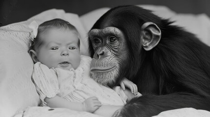 Unlikely Companion Vintage Black And