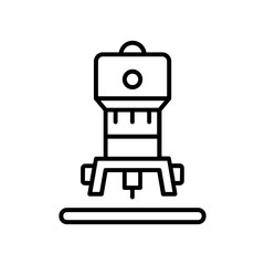 Wood Router icon. outline icon