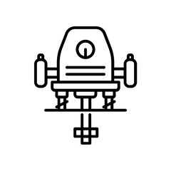 Router icon. outline icon