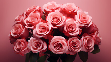 Obraz premium Romantic heart-shaped Valentine's Day background, symbolizing Valentine's Day, wedding, love