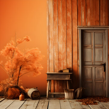 Composition of Orange Shades: Illustration background Composition of Orange Shades: Illustration background created by AI