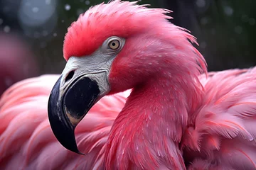 Fotobehang Chilean Pink Flamingo © wendi