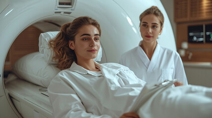 Prepared for Precision: Patient Receives Recommendations Before MRI Procedure