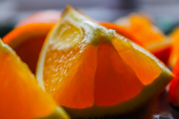 zdrowa swieza pomarańcz pełna witamin  - obrazy, fototapety, plakaty