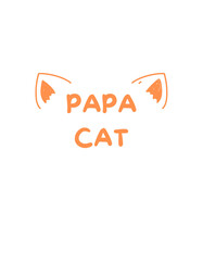 cute cat t shirt design