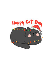 cute cat t shirt design