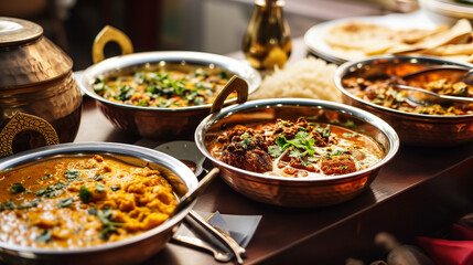 Fototapeta premium Rich and flavorful Indian curry