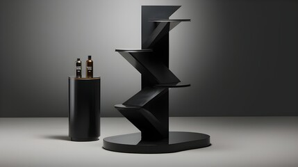 modern design podium for products showcase