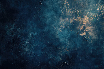 Fototapeta na wymiar Dark blue grunge background texture