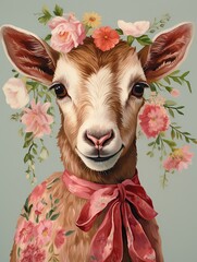 Farmhouse Animal Portraits: Woodland Wonders - Farm Frolic Prints