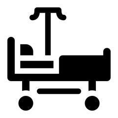 Hospital Bed Icon