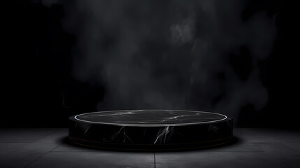 Obraz premium Podium, booth, stage, product background for displaying products, 3D rendering
