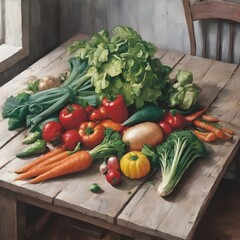 Vegetables Background Very Cool	
