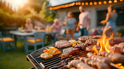 Festive Backyard Barbecue Celebration