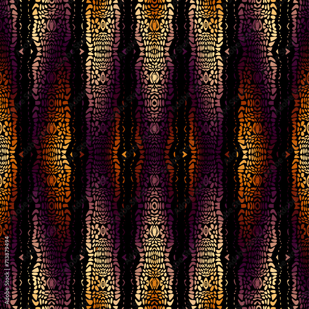 Aufkleber vector ethnic tribal pattern. abstract seamless pattern.