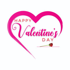 Valentine’s Day, poster, post, and | Red, pink, hearts, tree, Happy Valentine's Day | couple, with creative love composition of the hearts. pattern | lettering card | Cute, love | sale, | label | ad, 