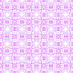 Medallion seamless pattern. Purple memorable boho