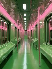Clean Train Interior