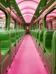 Clean Train Interior