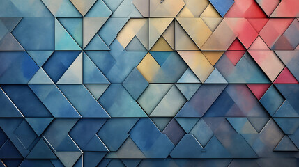 cool triangle geometric background