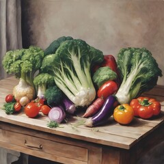 Vegetables Background Very Cool