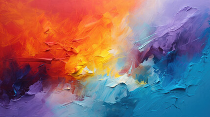 Bright bold colors acrylic glass wall texture background