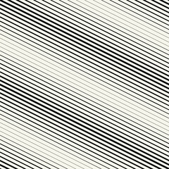 Vector seamless pattern. Natural abstract background with thin elements. Monochrome tiny texture. Diagonal inclined lines. Simple geometric print. - obrazy, fototapety, plakaty