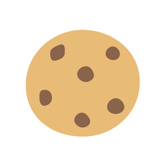 Cookie vector symbol sign icon pastry