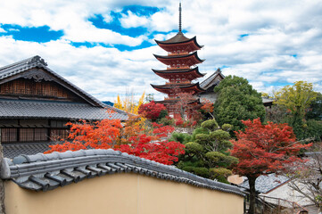 厳島神社の五重塔