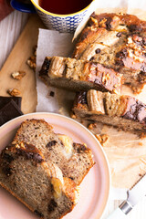healthy banana bread