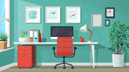 home office space, workspace design