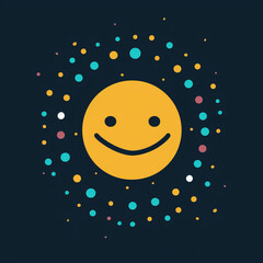 Sunny smile created with Generative Ai