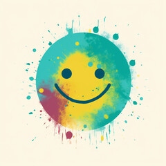 Sunny smile created with Generative Ai
