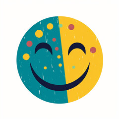 Sunny smile created with Generative Ai