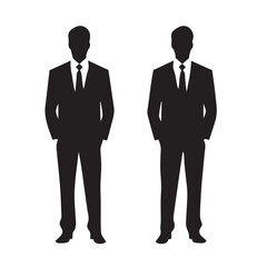 Business people silhouettes